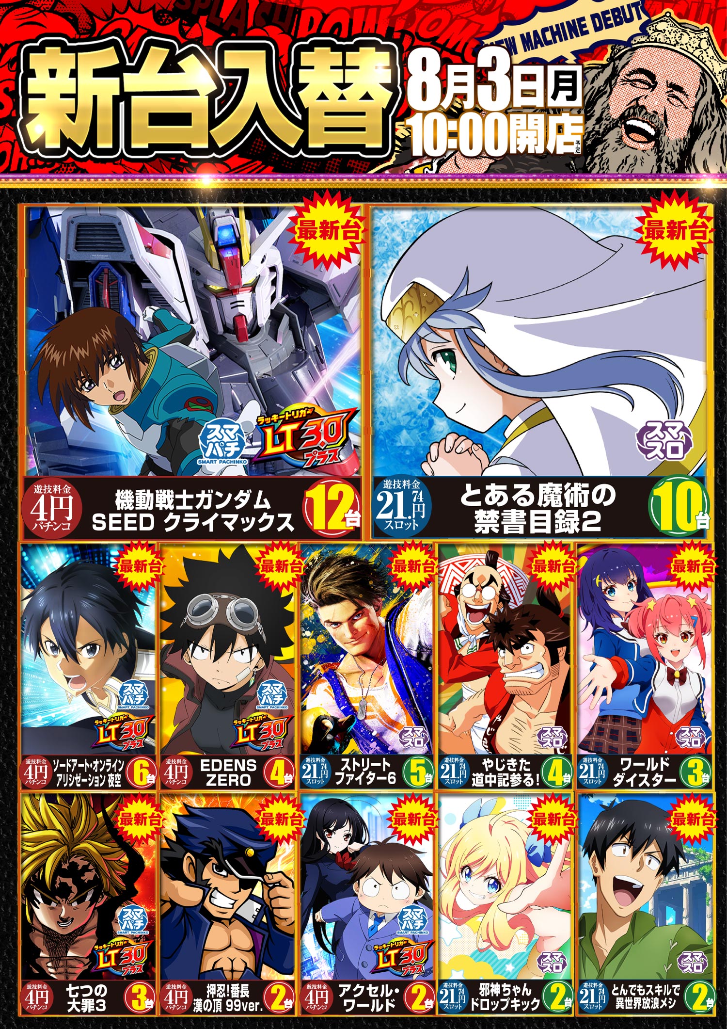 ～長浜のキングからのお知らせ～